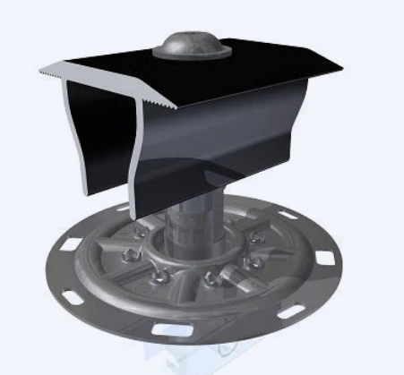 Solar mounting clamp hardware